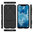 Slim Armour Tough Shockproof Case & Stand for Nokia 8.1 - Black